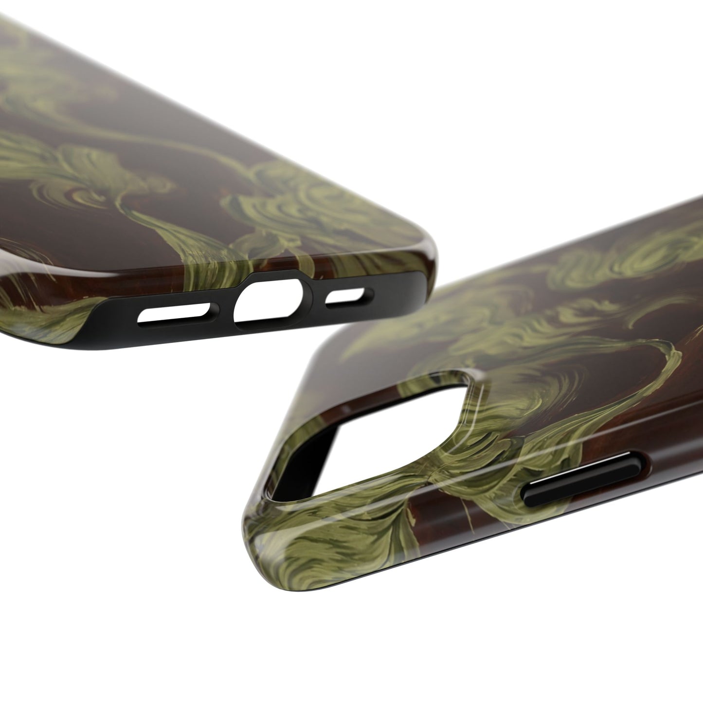 Magnolia Stained Glass - Protective Phone Case