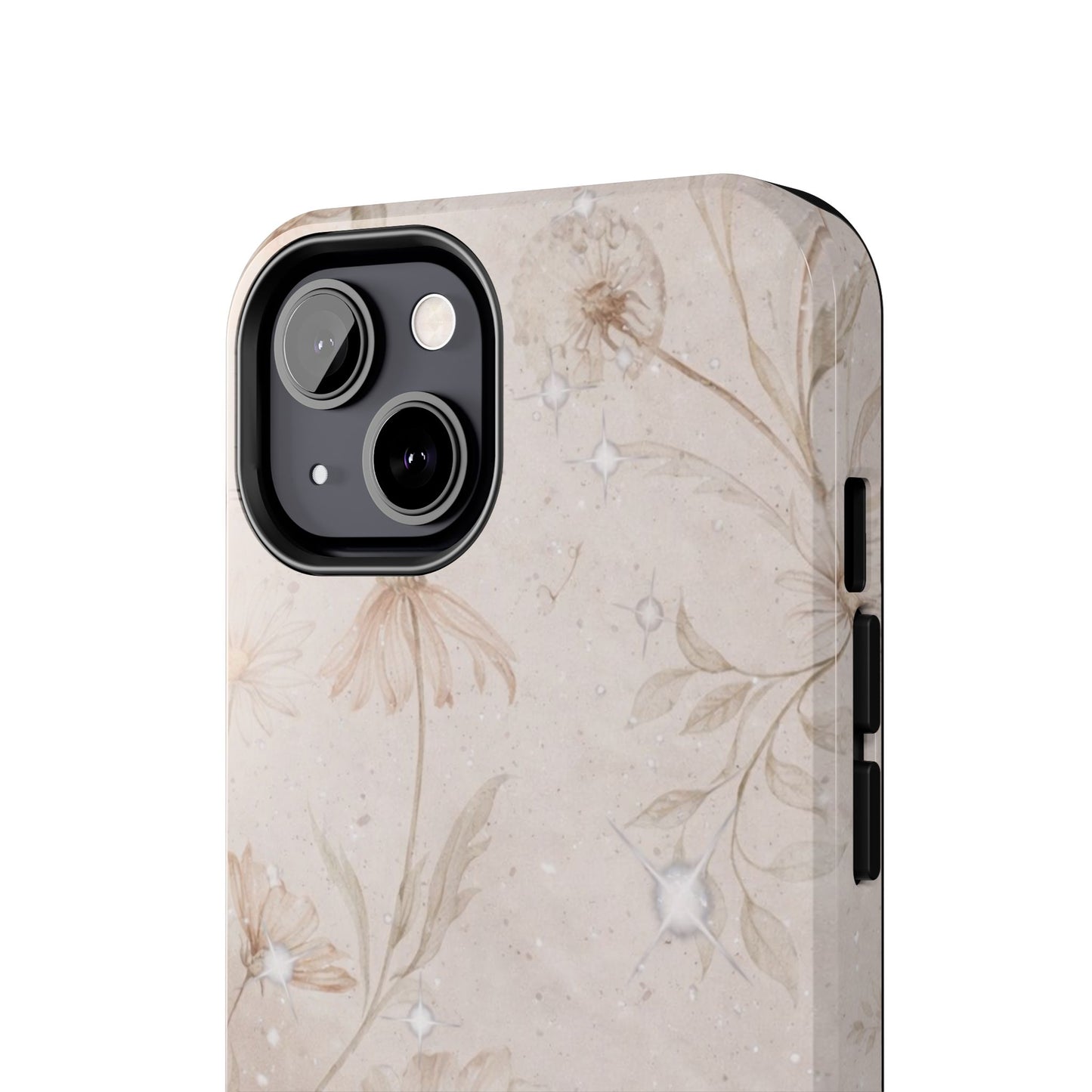 Beige Bloom - Protective Phone Case