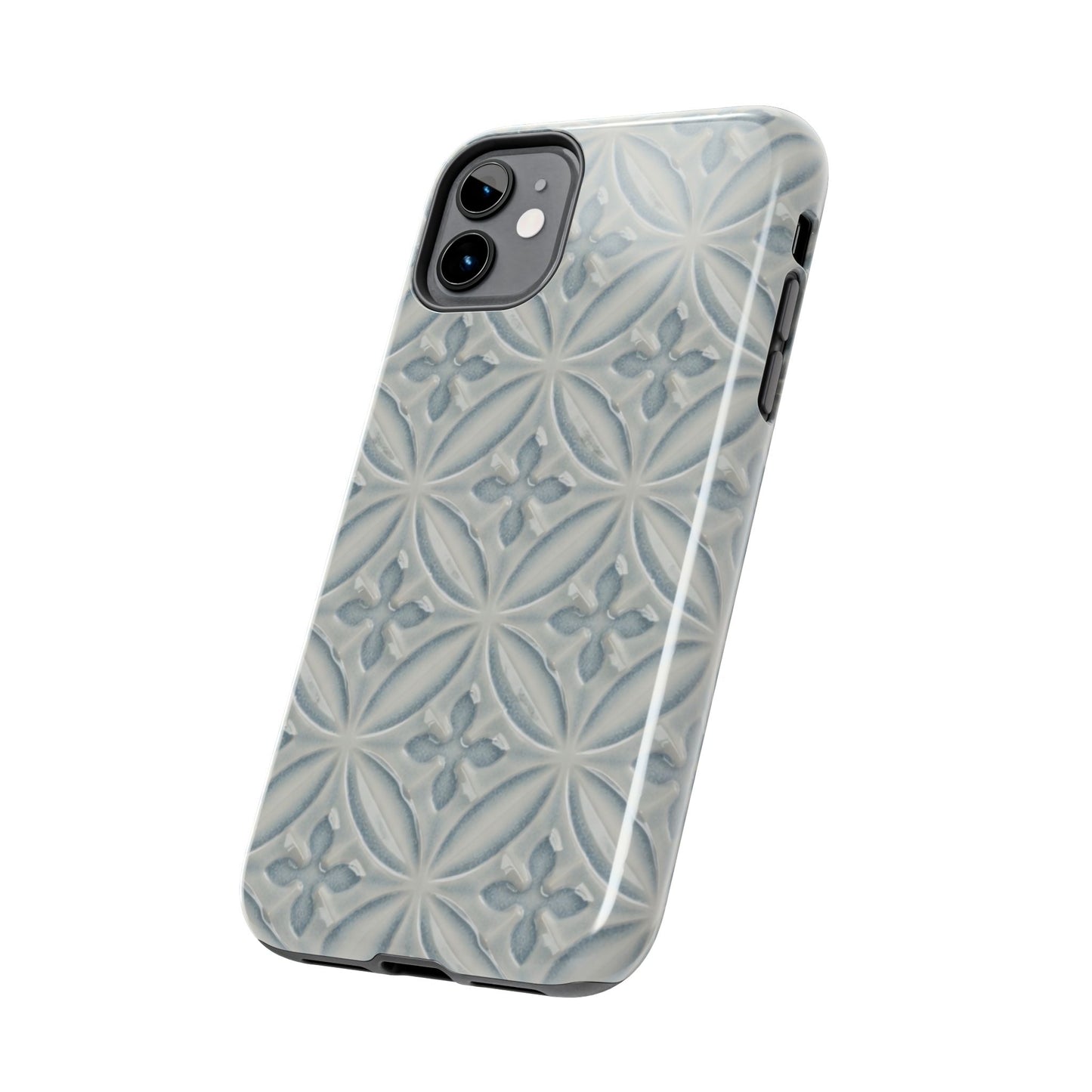 Vintage Blue Tile - Protective Phone Case
