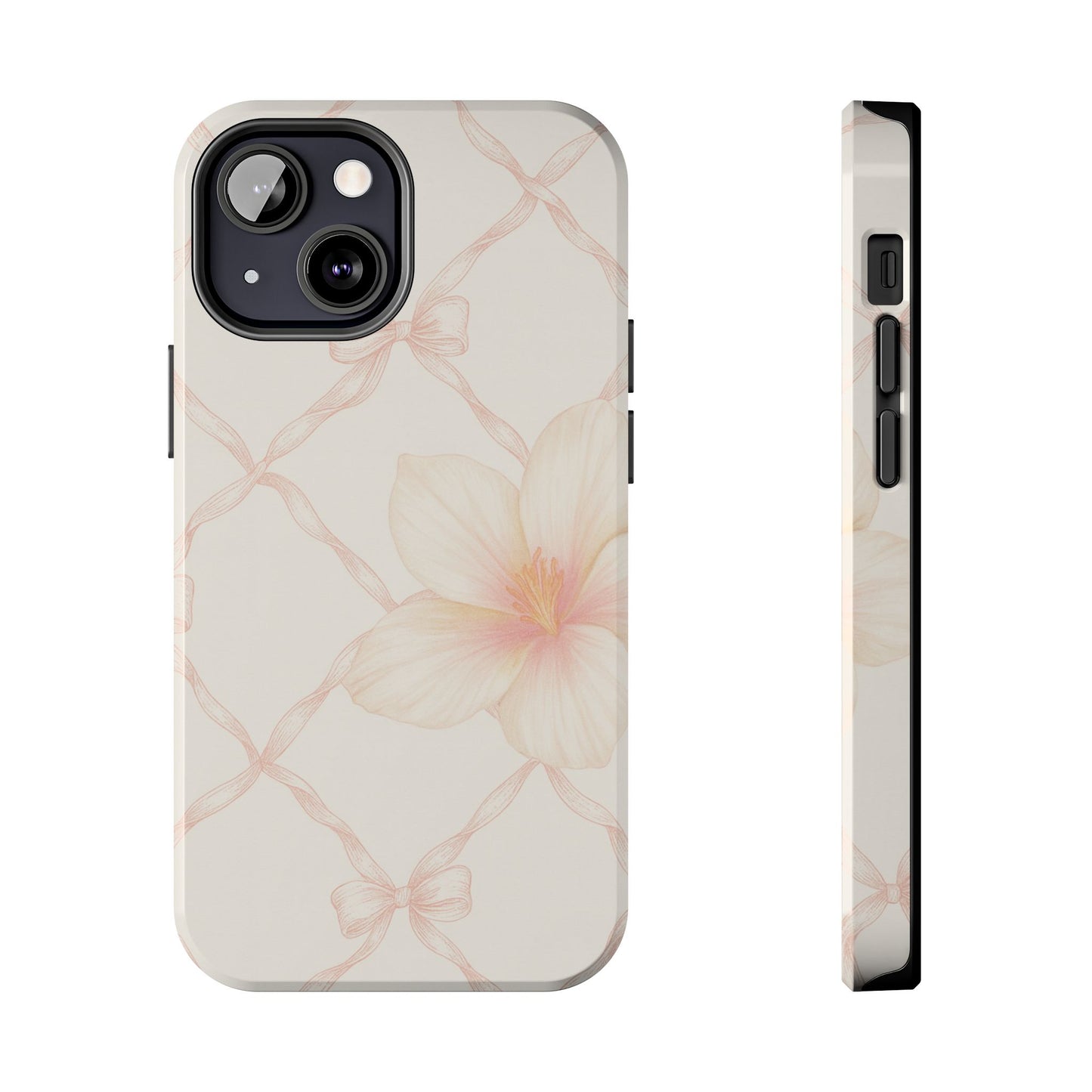 Bows and Botanical - Protective Phone Case