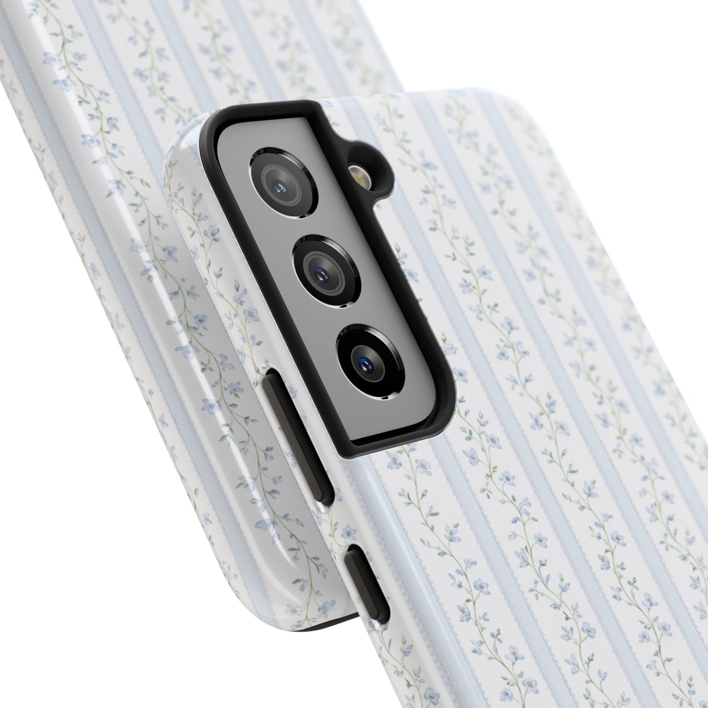Vintage Blue Vine - Protective Phone Case