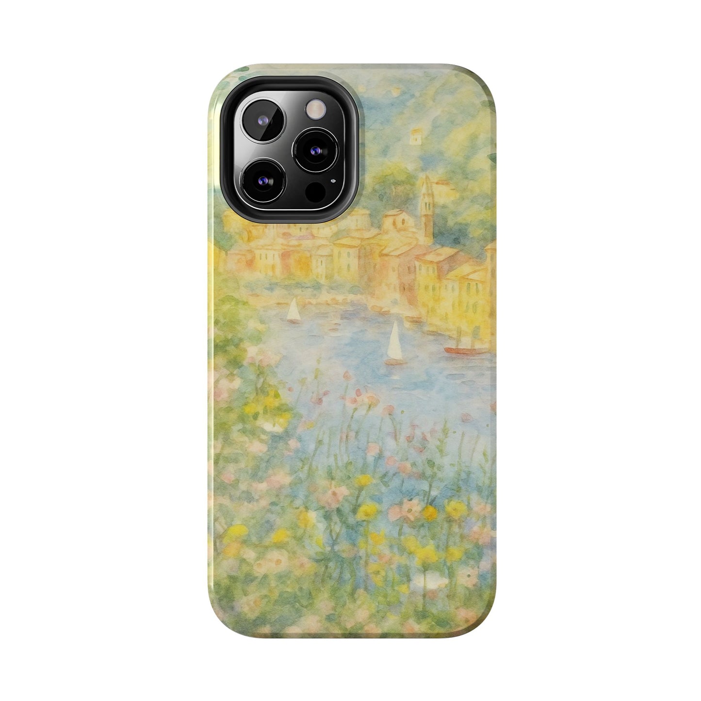 Mediterranean Seaside - Protective Phone Case