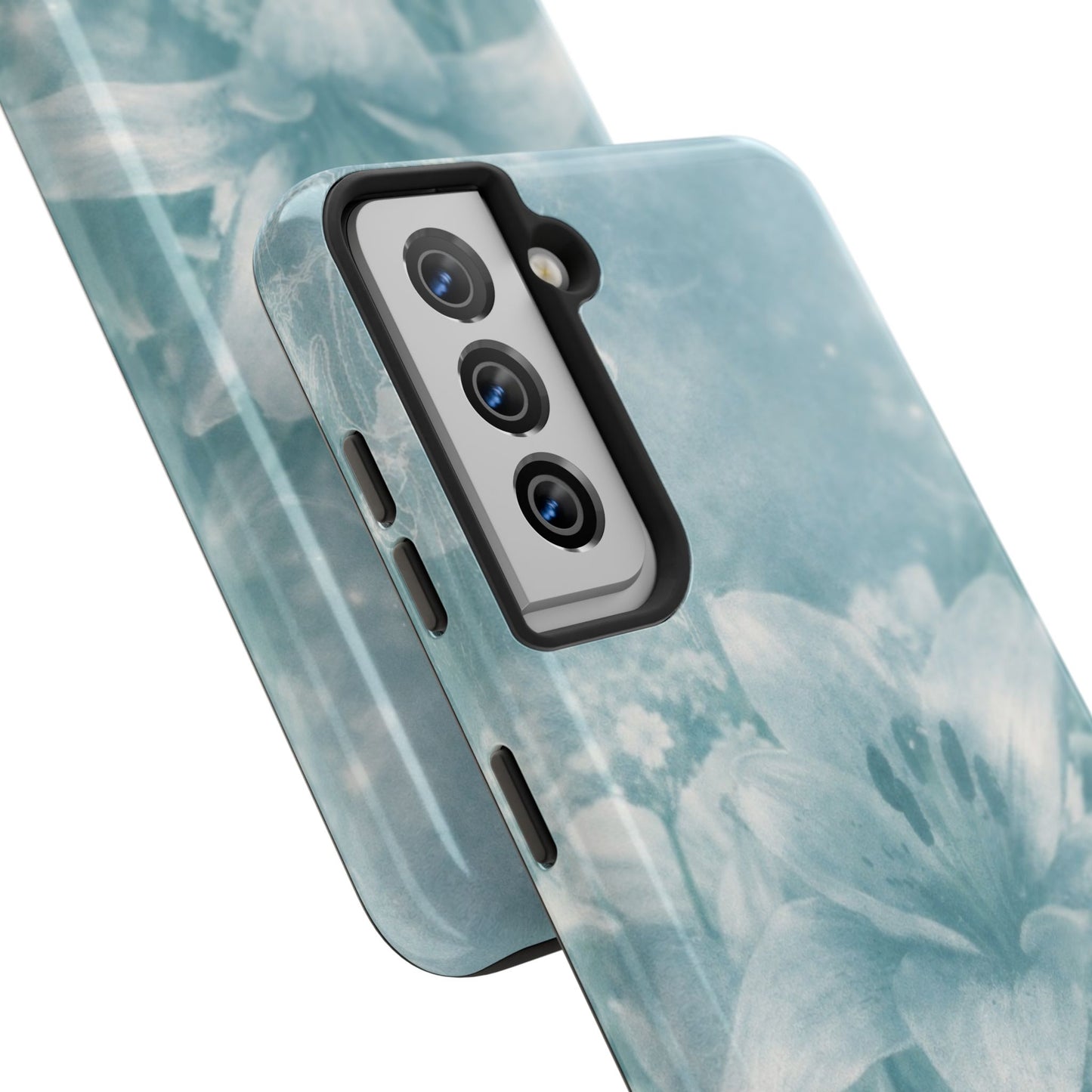 Teal Lily - Protective Phone Case