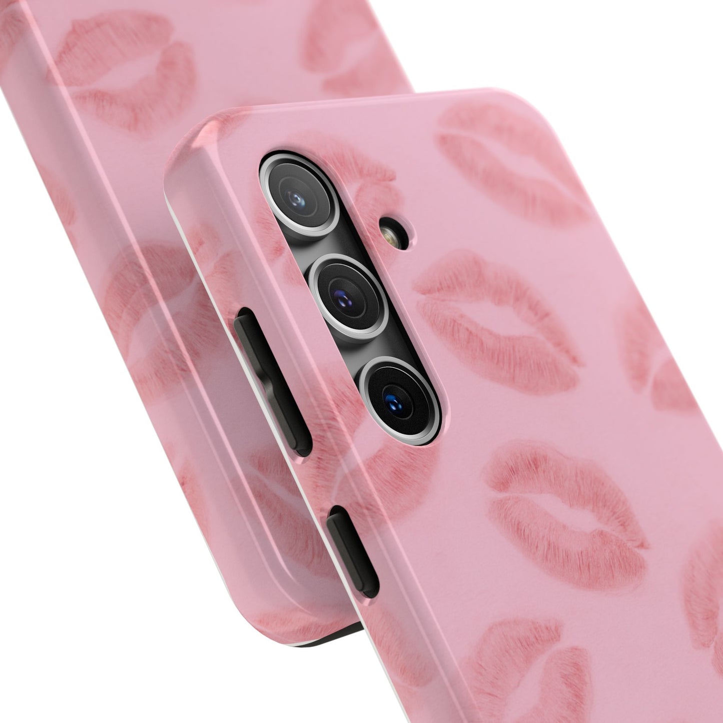 Pink Rosy Kisses - Protective Phone Case