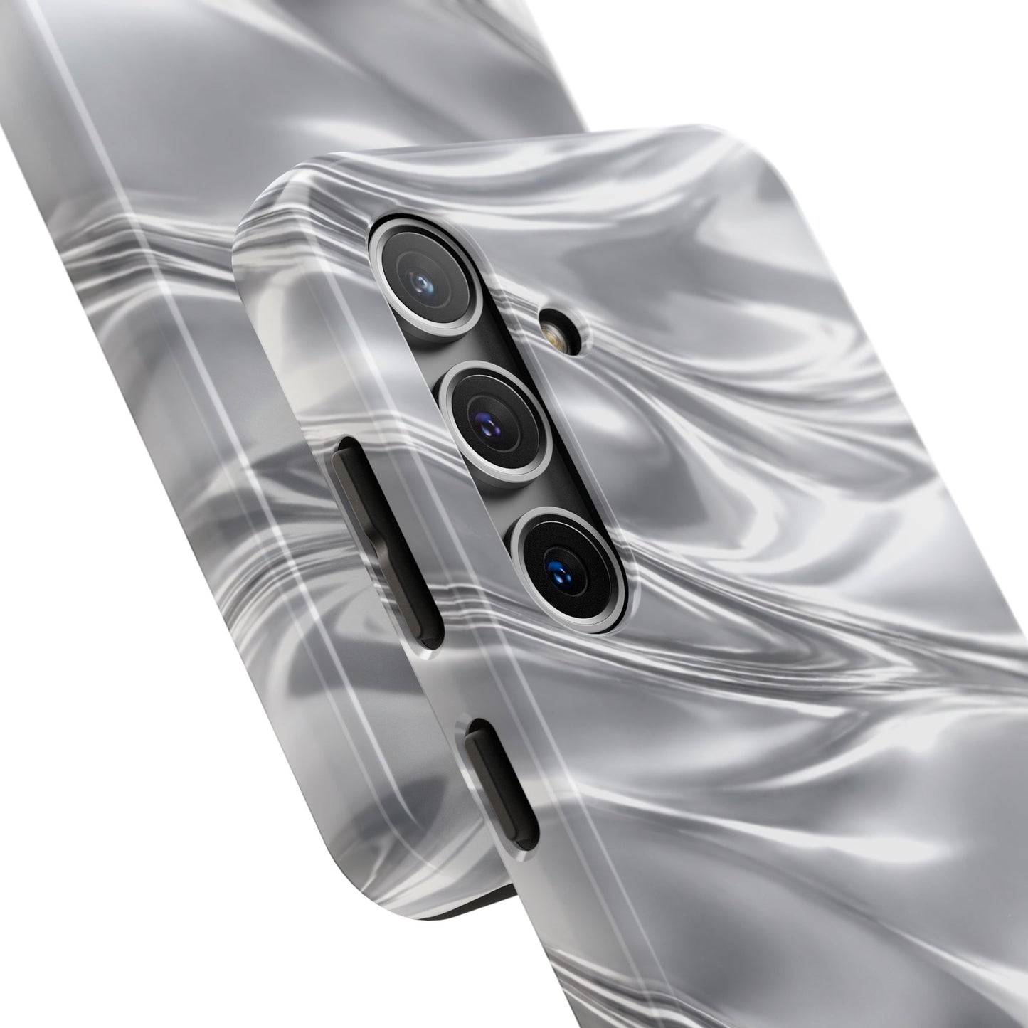 Silver Metallic - Protective Phone Case