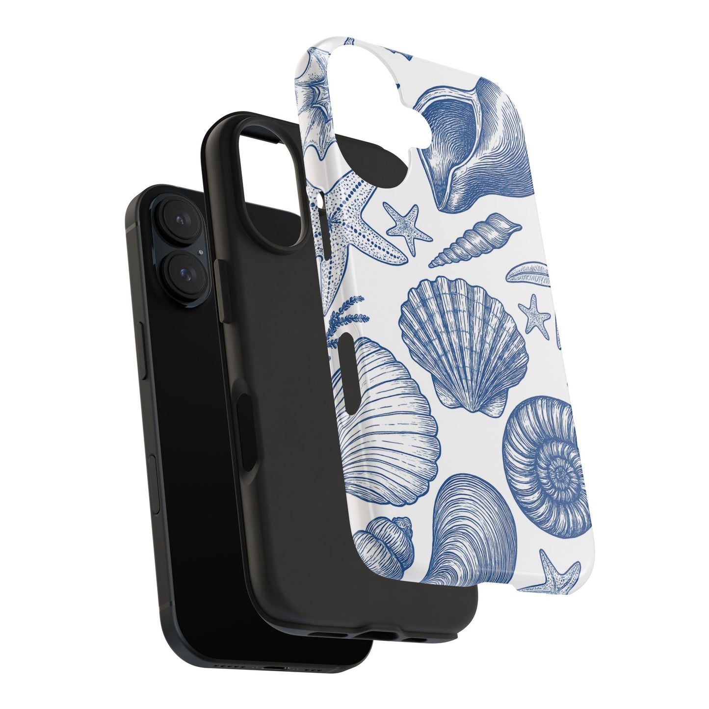 Seashells by the Shore - Protective Phone Case