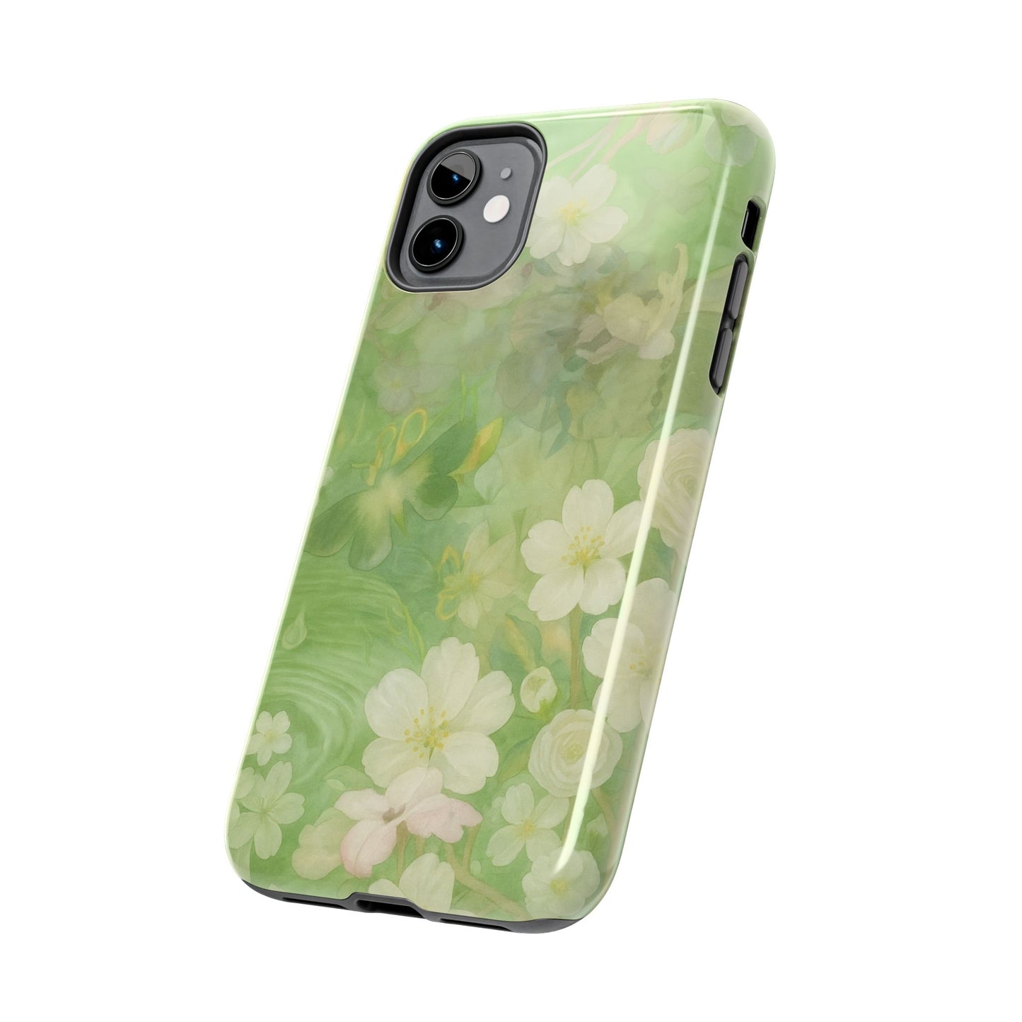 Sage Blossom - Protective Phone Case
