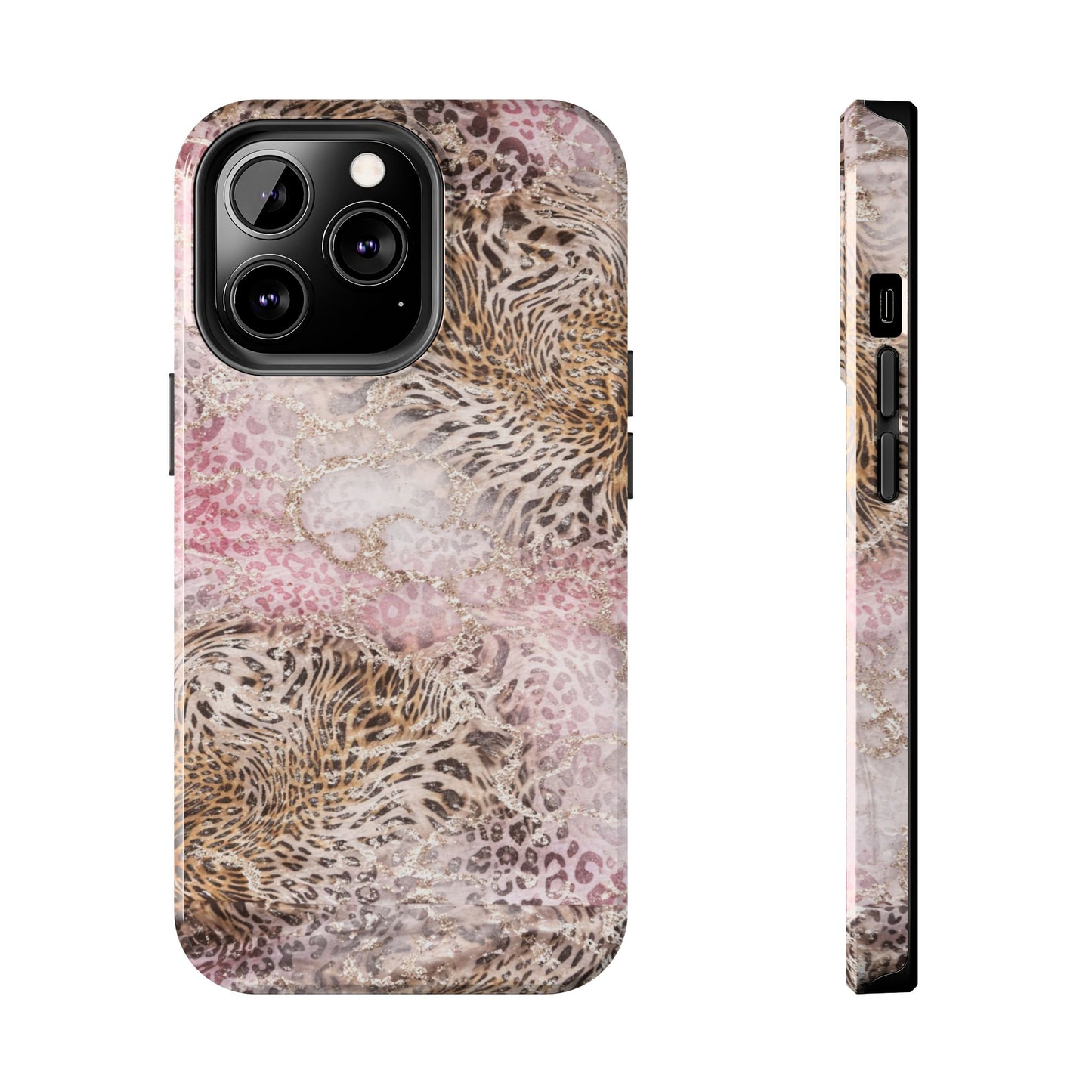 Pink Leopard - Protective Phone Case