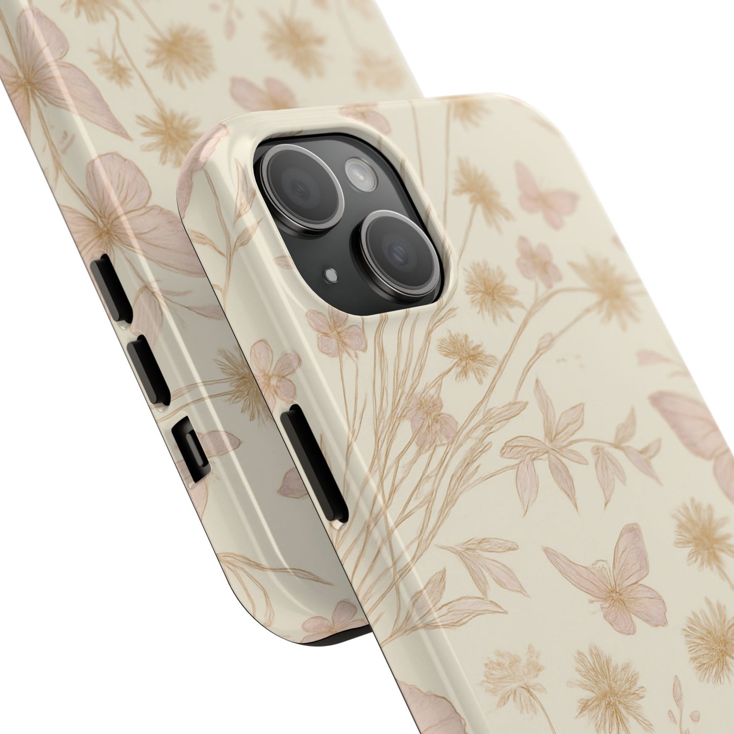 Floral Flutter - Protective Phone Case