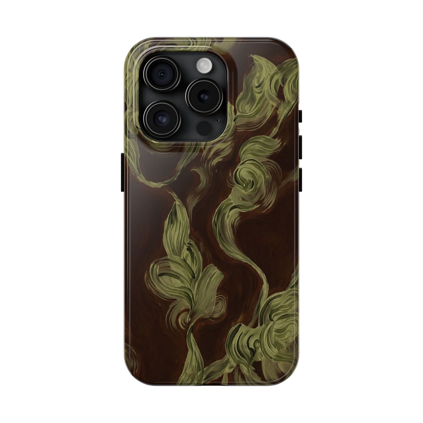 Magnolia Stained Glass - Protective Phone Case