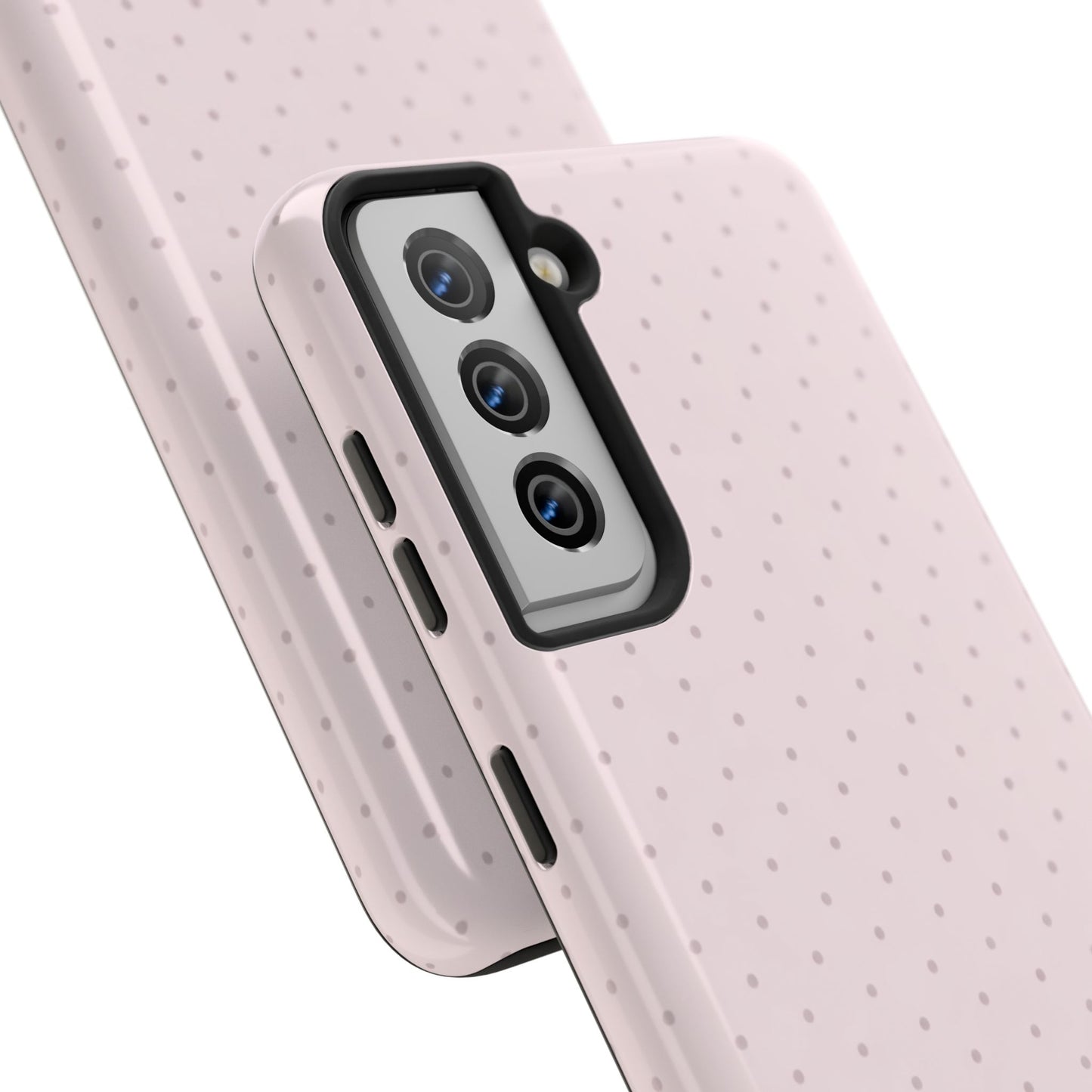 Blush Pink Polka Dot - Protective Phone Case