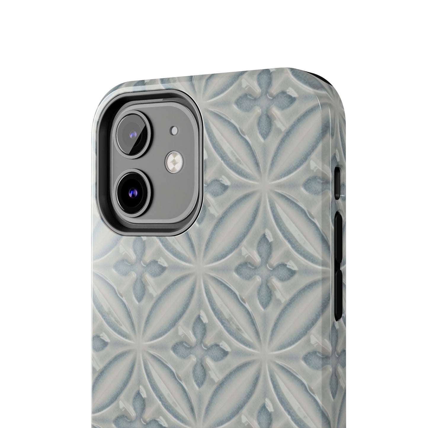 Vintage Blue Tile - Protective Phone Case