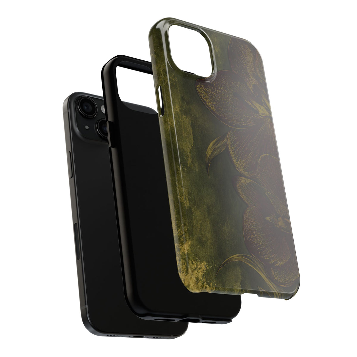 Olive Orchid - Protective Phone Case