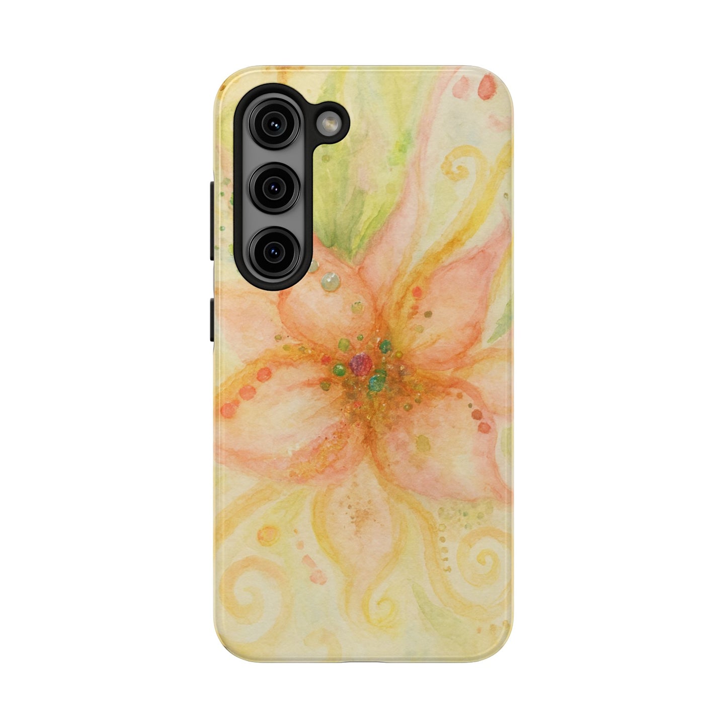 Shimmery Flower - Protective Phone Case