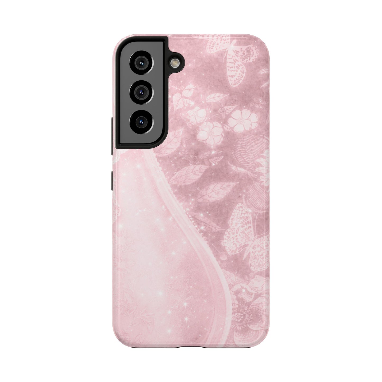 Pink Paisley - Protective Phone Case