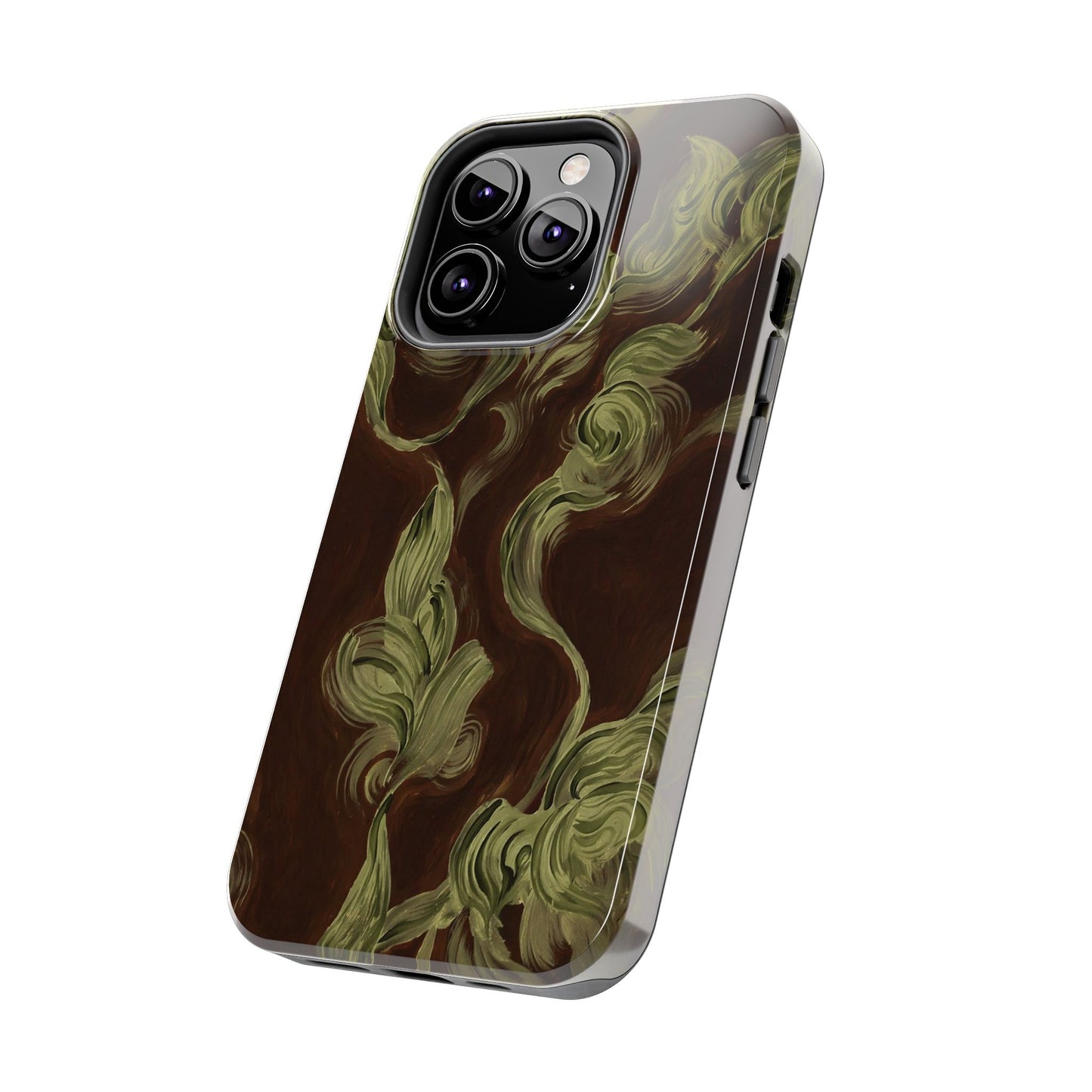 Magnolia Stained Glass - Protective Phone Case