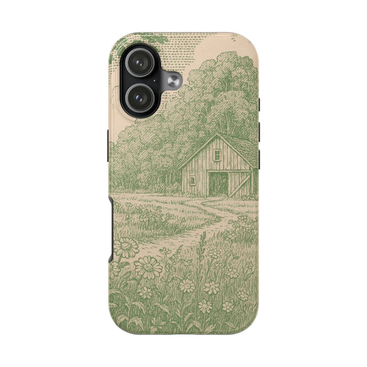 Barn Meadow - Protective Phone Case