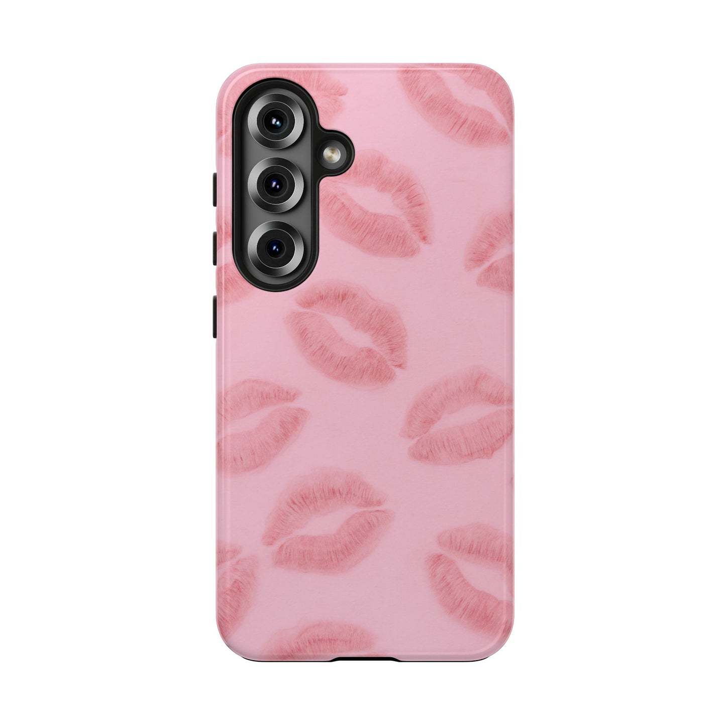 Pink Rosy Kisses - Protective Phone Case