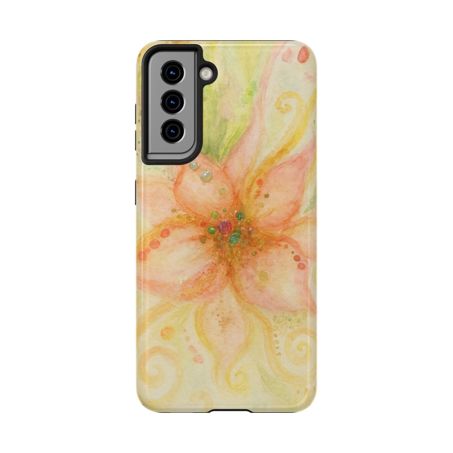 Shimmery Flower - Protective Phone Case