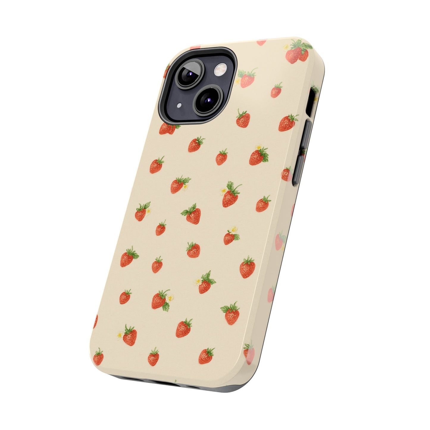 Strawberry Picking - Protective Phone Case
