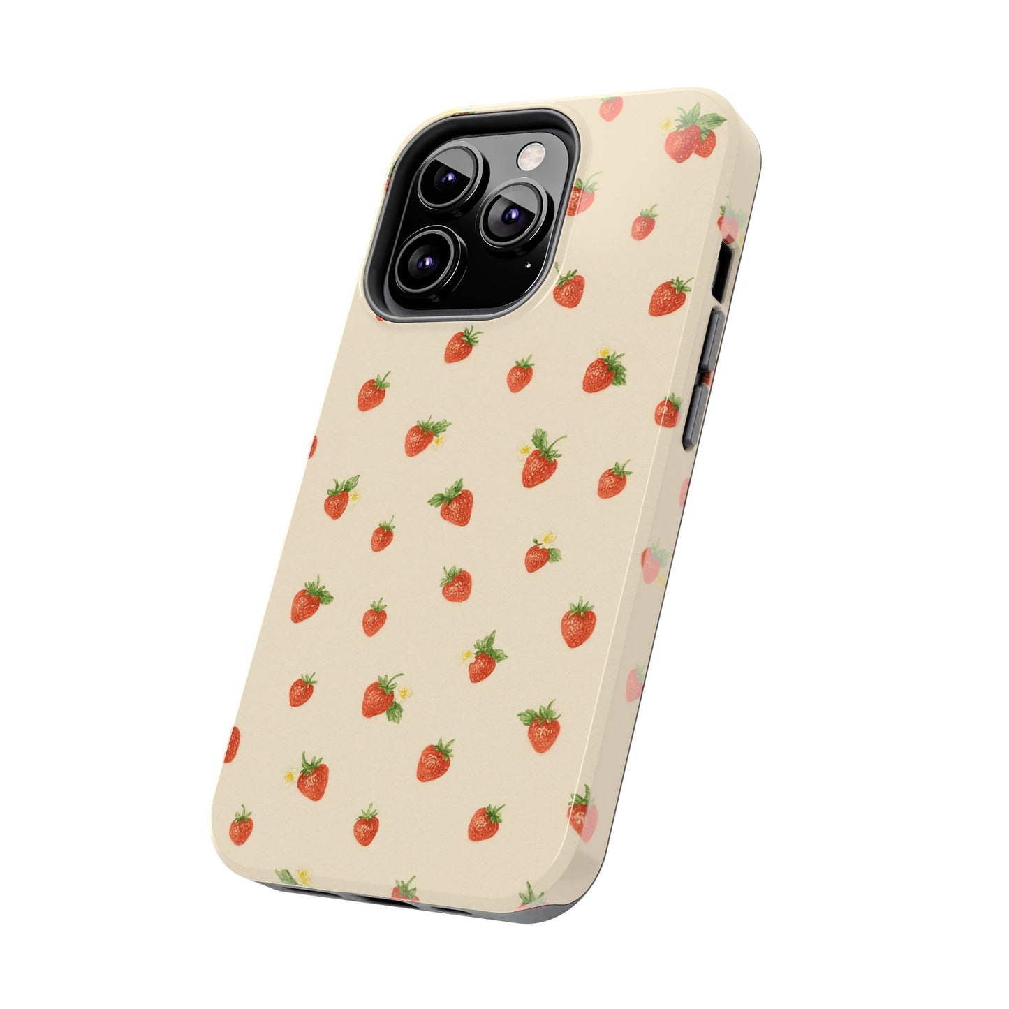 Strawberry Picking - Protective Phone Case