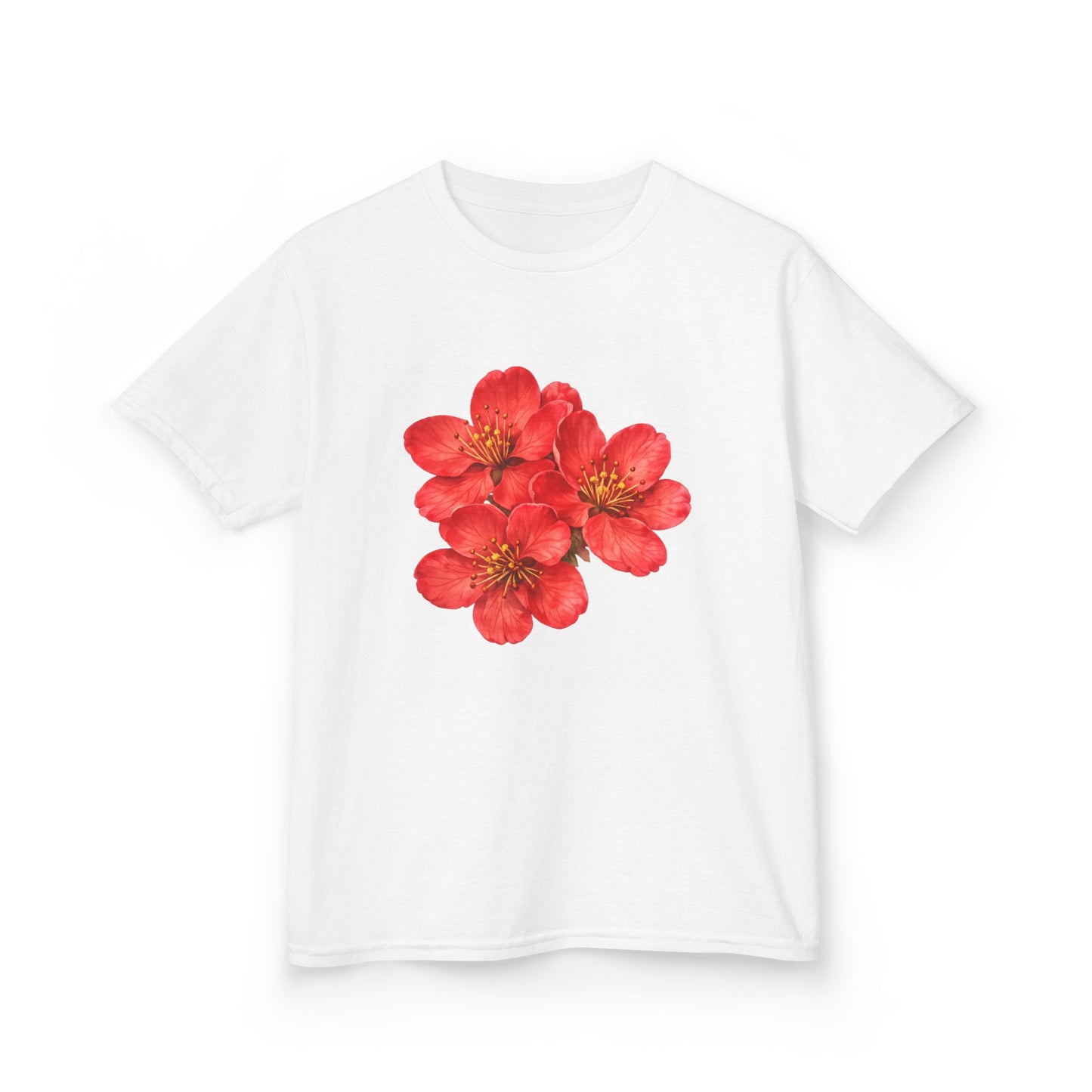 Red Bouquet - Baby Tee