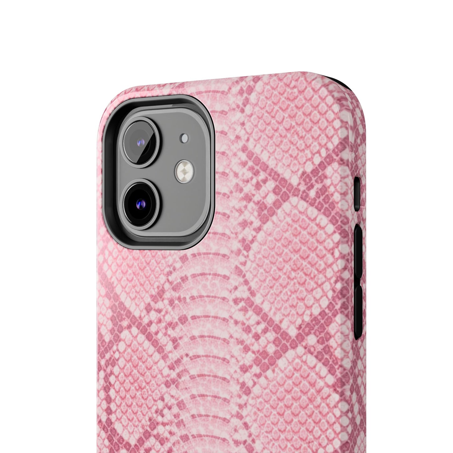 Pink Snake Skin - Protective Phone Case