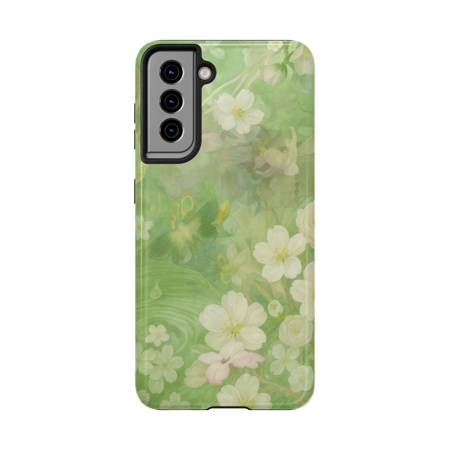 Sage Blossom - Protective Phone Case