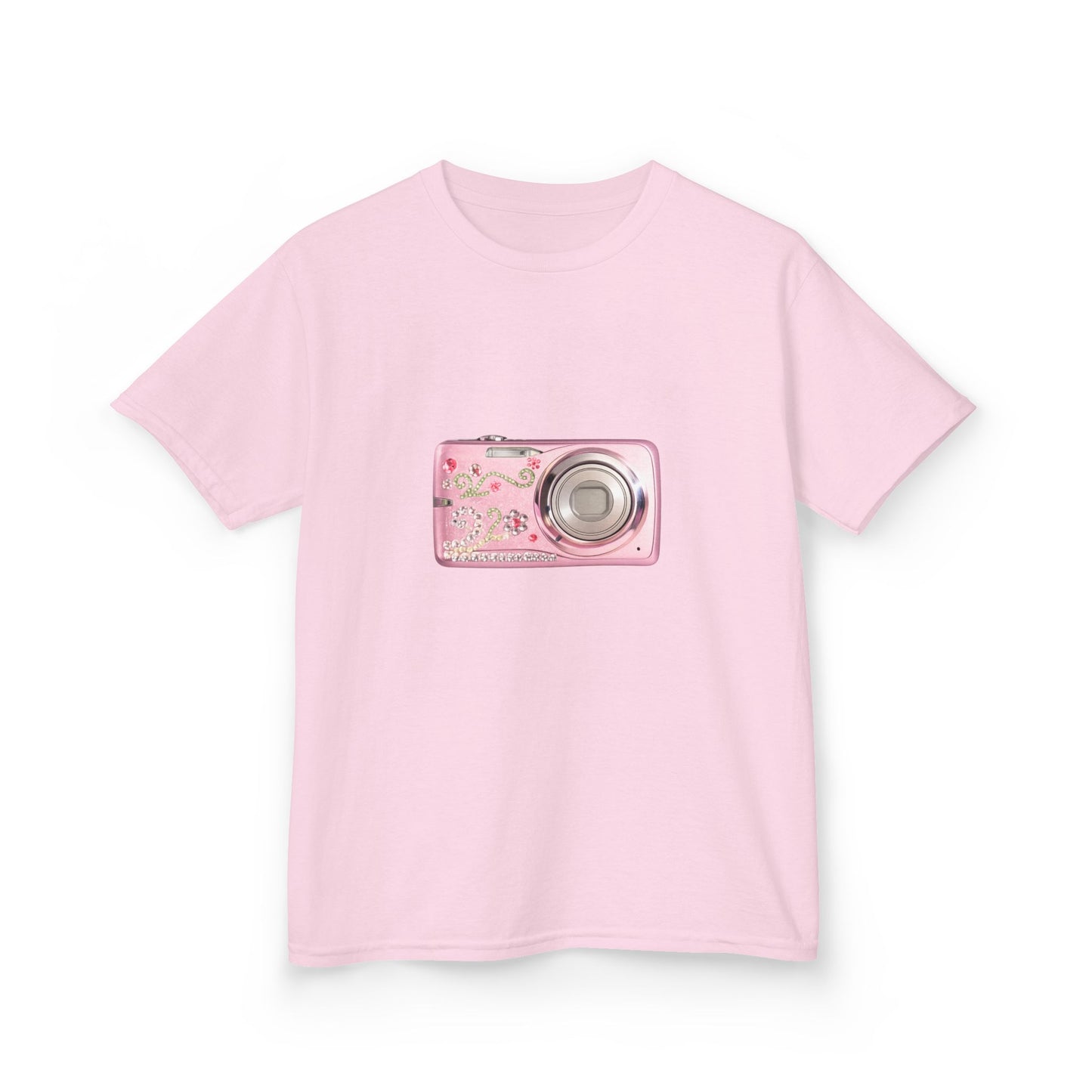 Pink Vintage Camera - Baby Tee