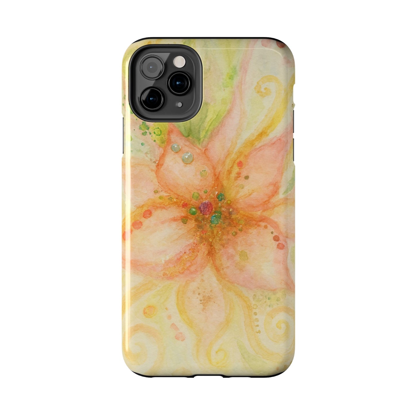 Shimmery Flower - Protective Phone Case