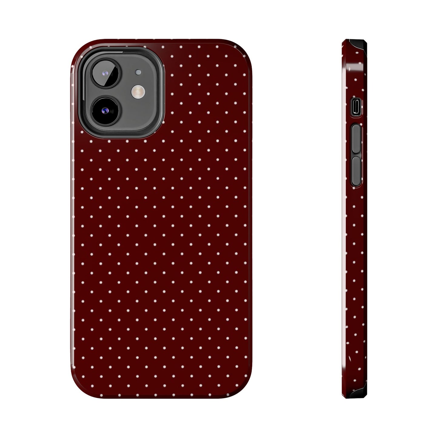 Red Polka Dots - Protective Phone Case