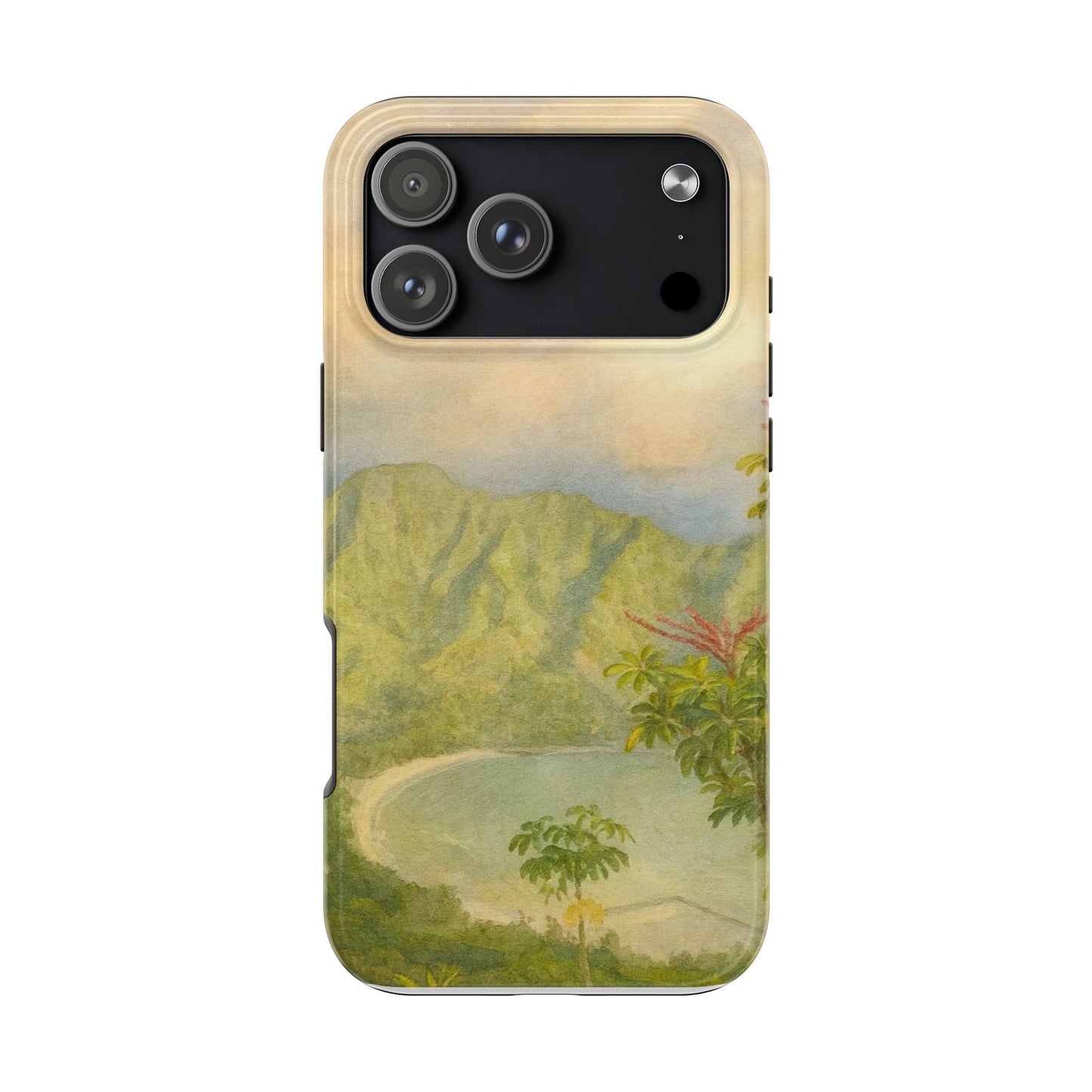 Vintage Tropical Beach - Protective Phone Case