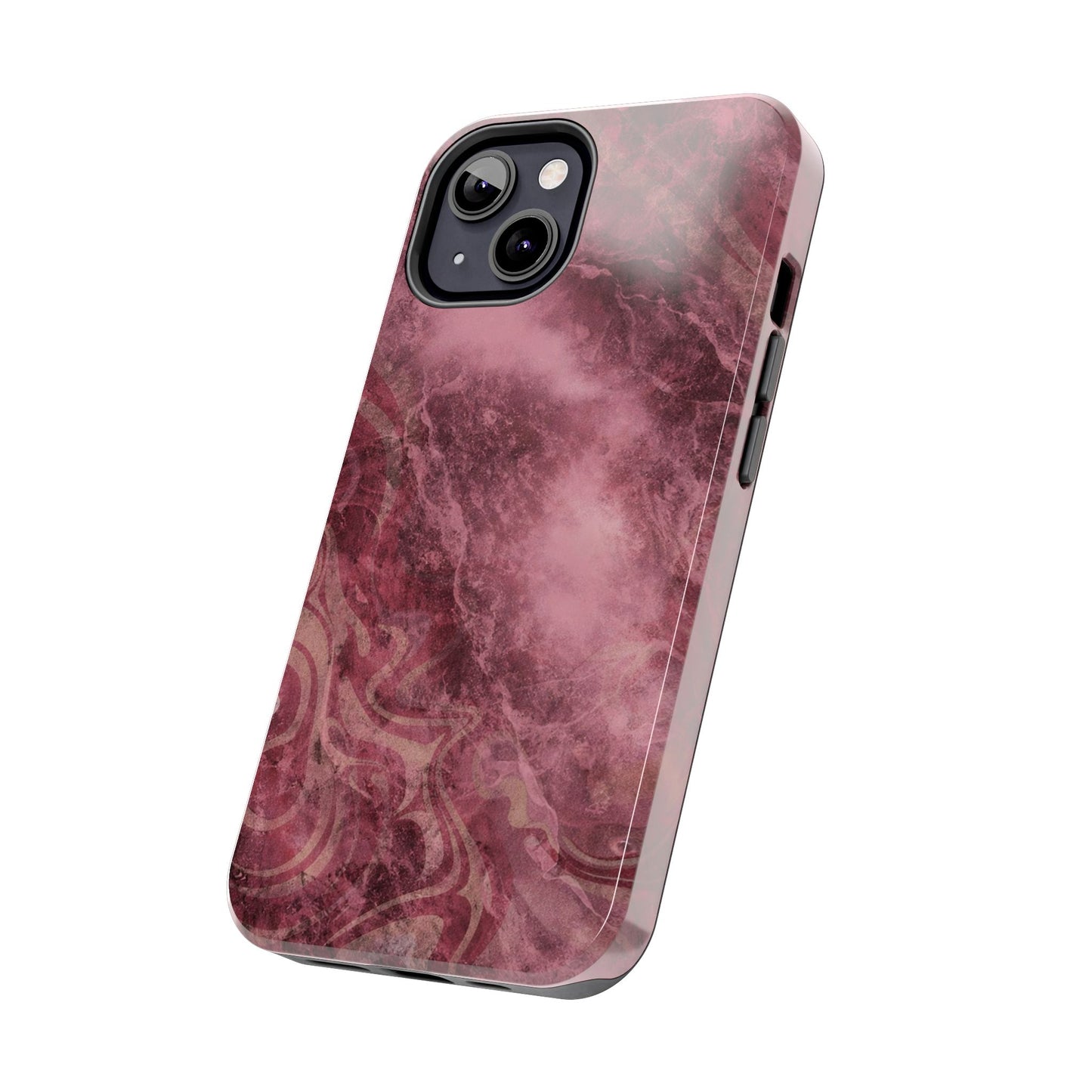 Marble Magenta - Protective Phone Case