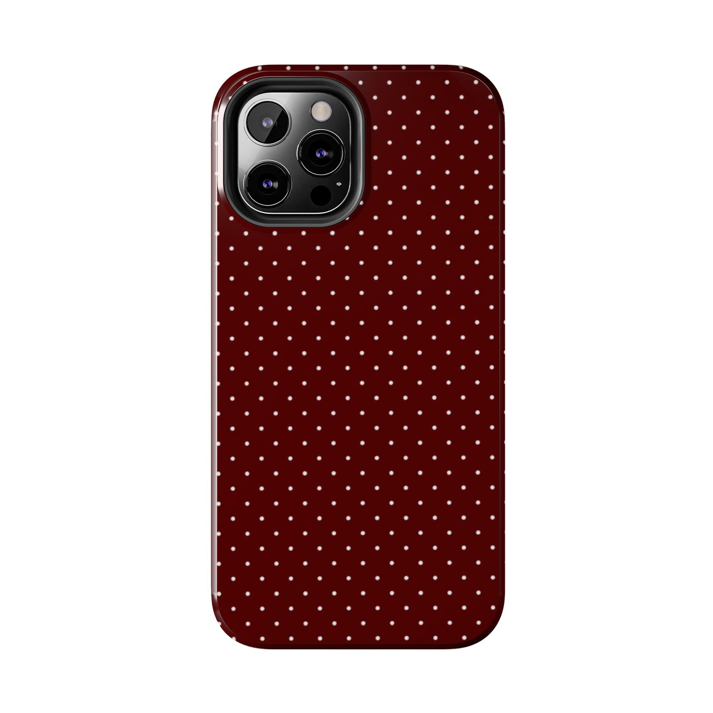 Red Polka Dots - Protective Phone Case