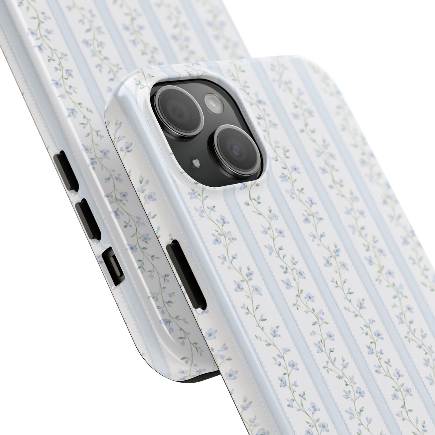 Vintage Blue Vine - Protective Phone Case