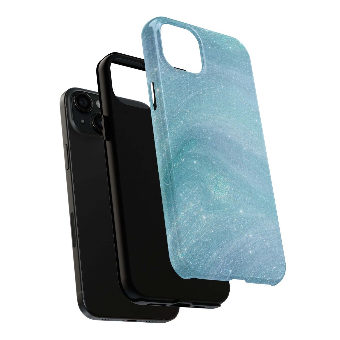 Glossy Blue - Protective Phone Case