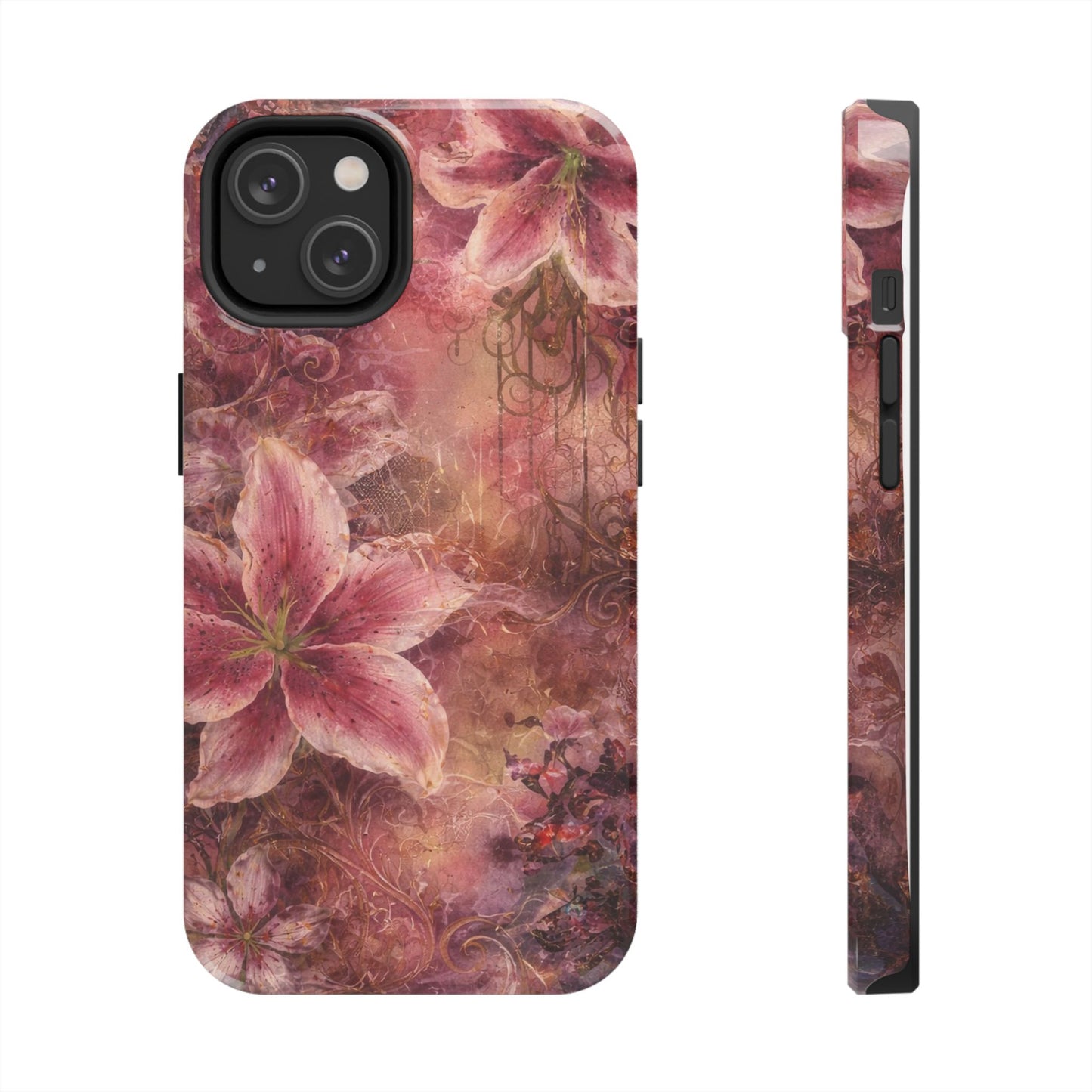 Vintage Lily - Protective Phone Case