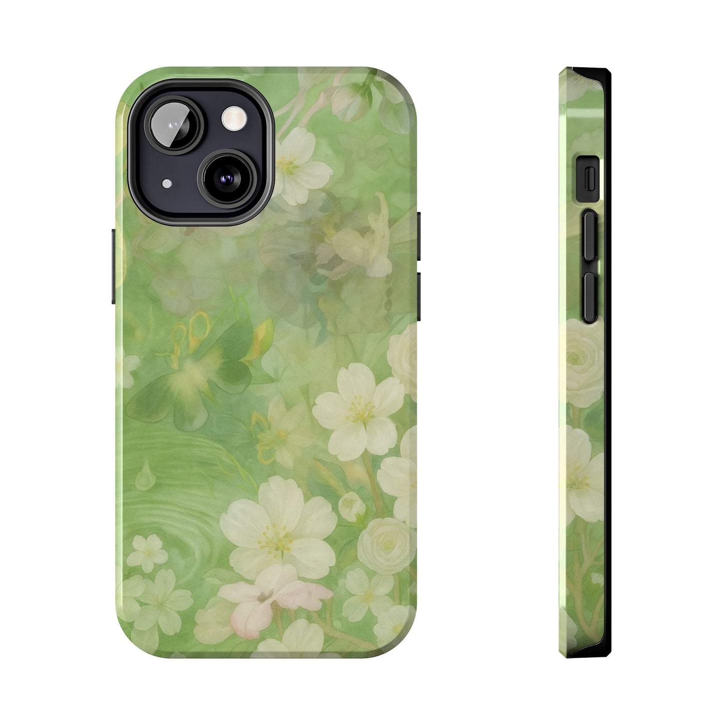 Sage Blossom - Protective Phone Case