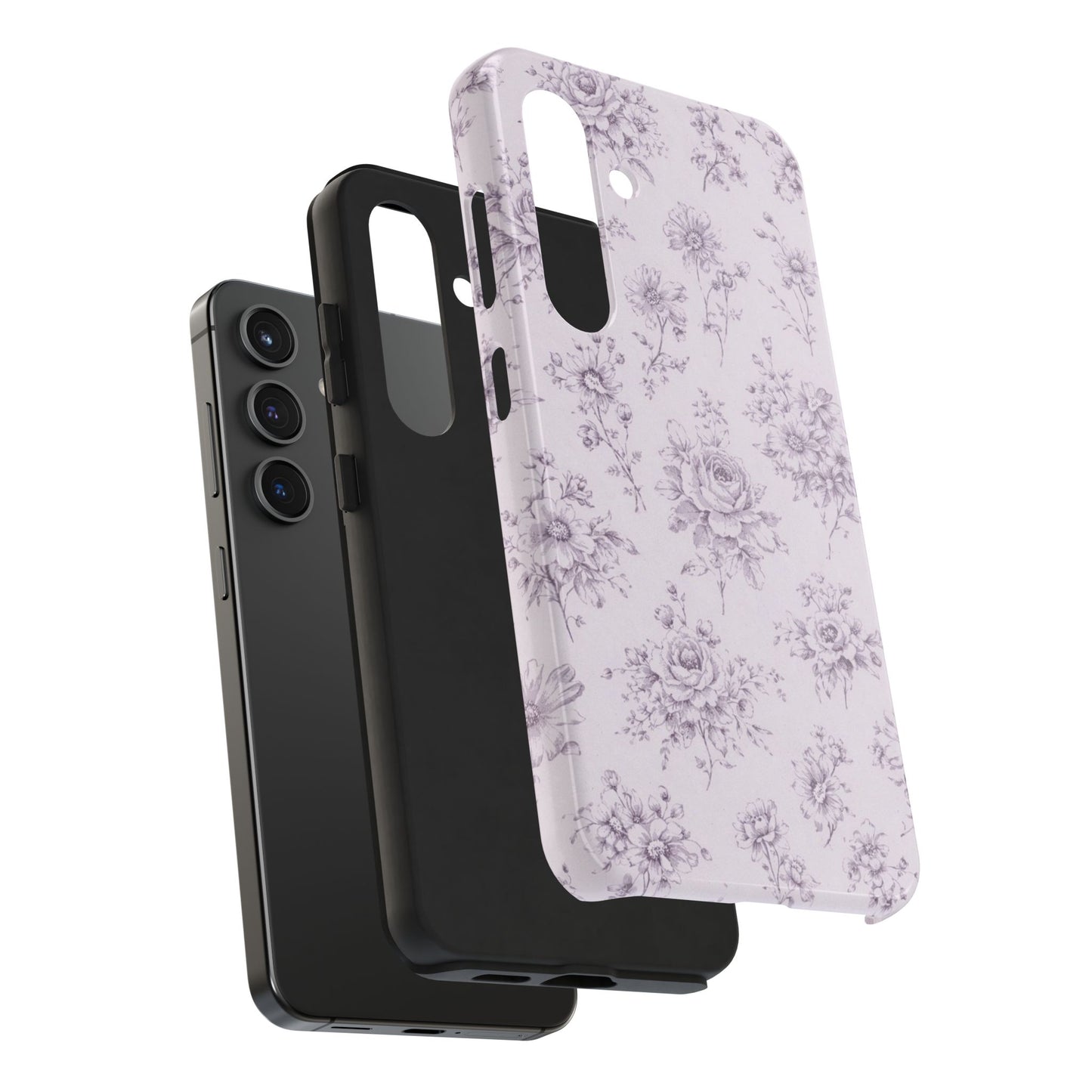 Lavender Bouquet - Protective Phone Case