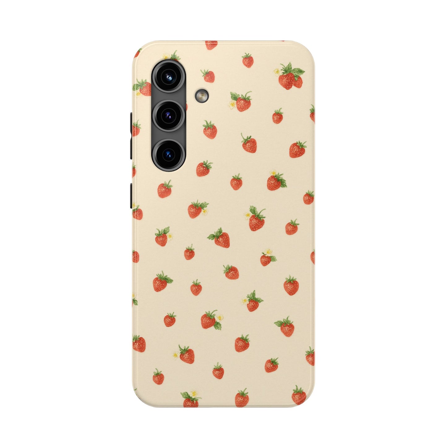 Strawberry Picking - Protective Phone Case