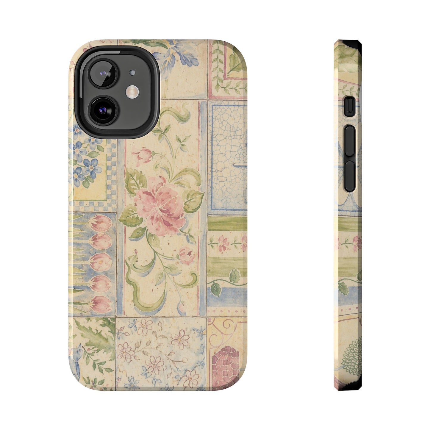 Floral Patchwork - Protective Phone Case