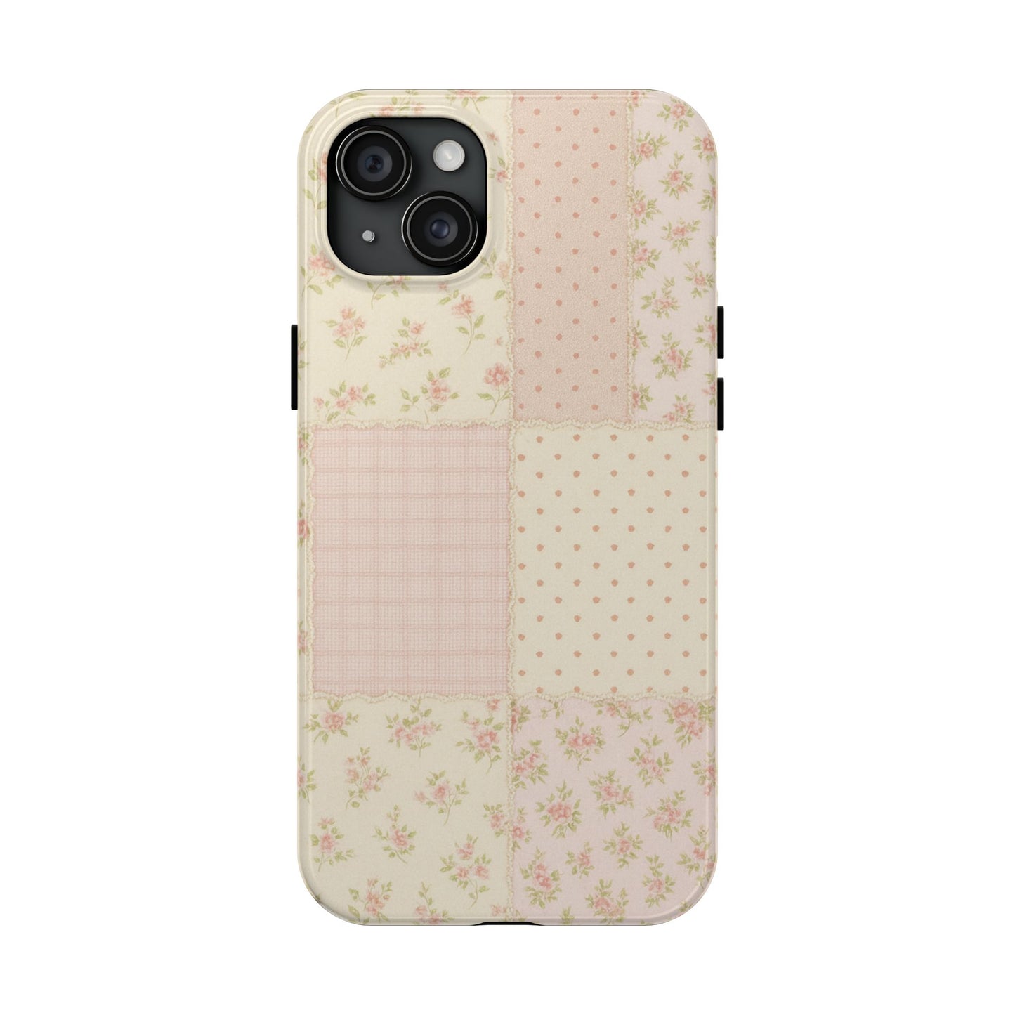 Floral Patchwork Quilt - Protective Phone Case