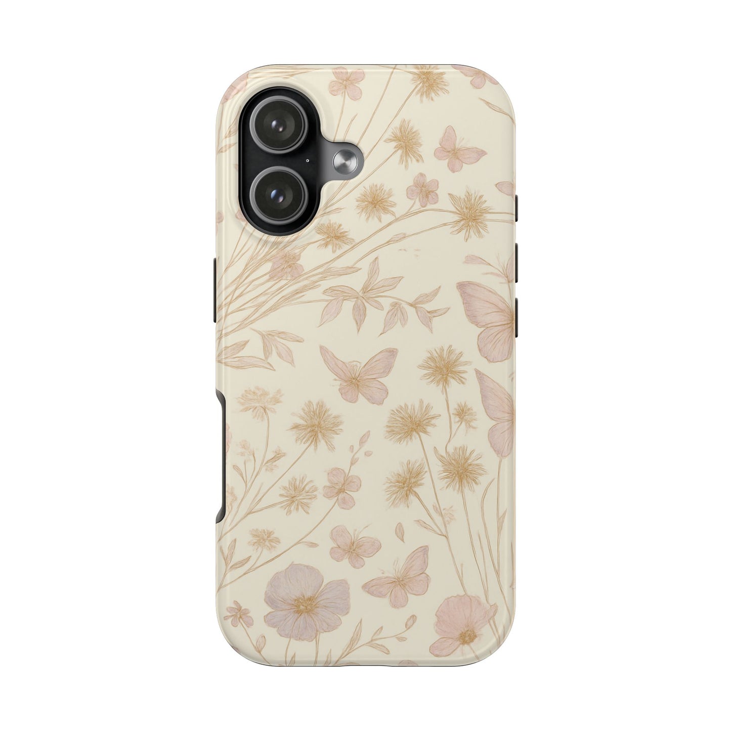 Floral Flutter - Protective Phone Case