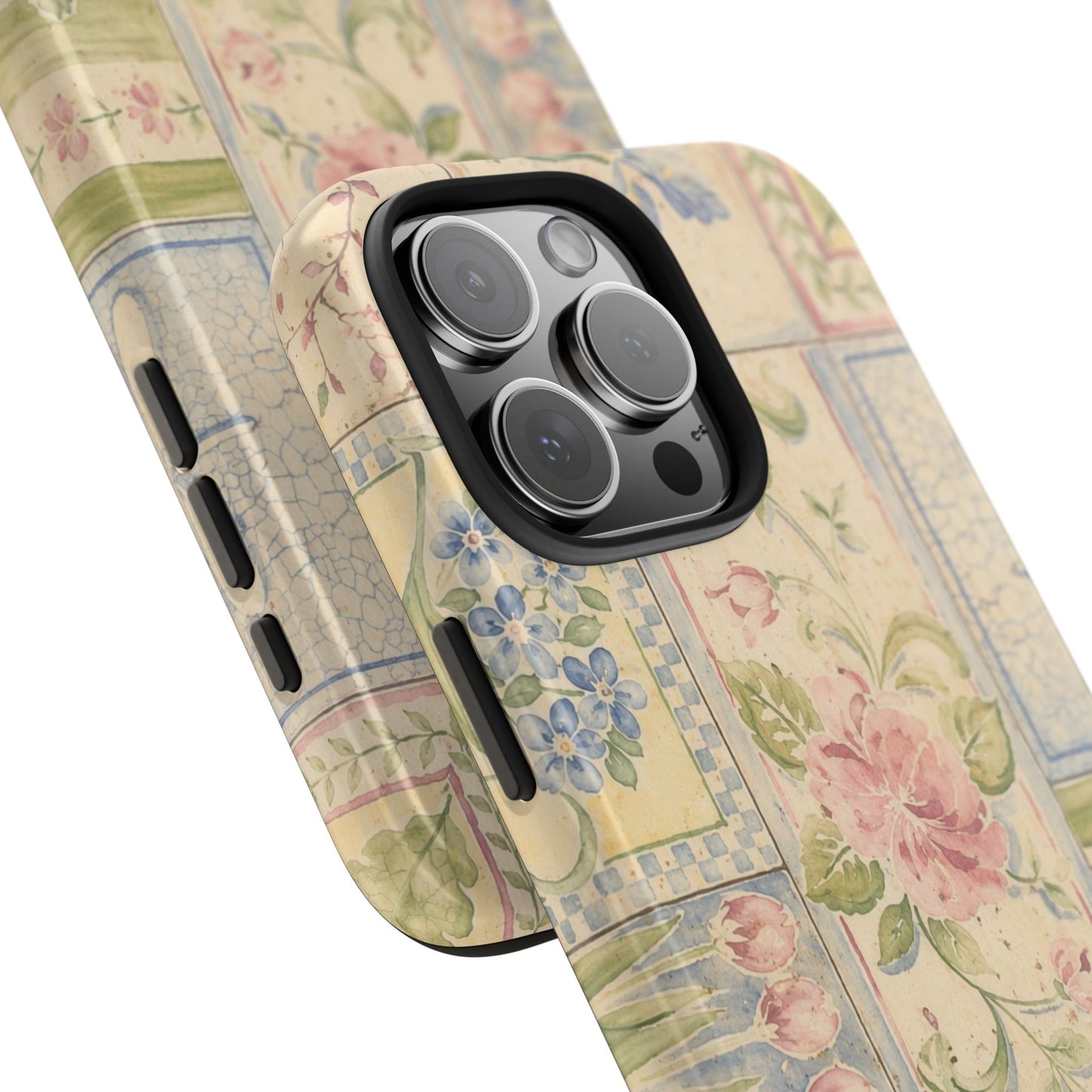 Floral Patchwork - Protective Phone Case