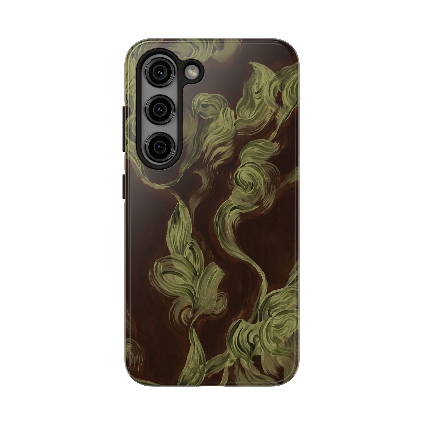 Magnolia Stained Glass - Protective Phone Case