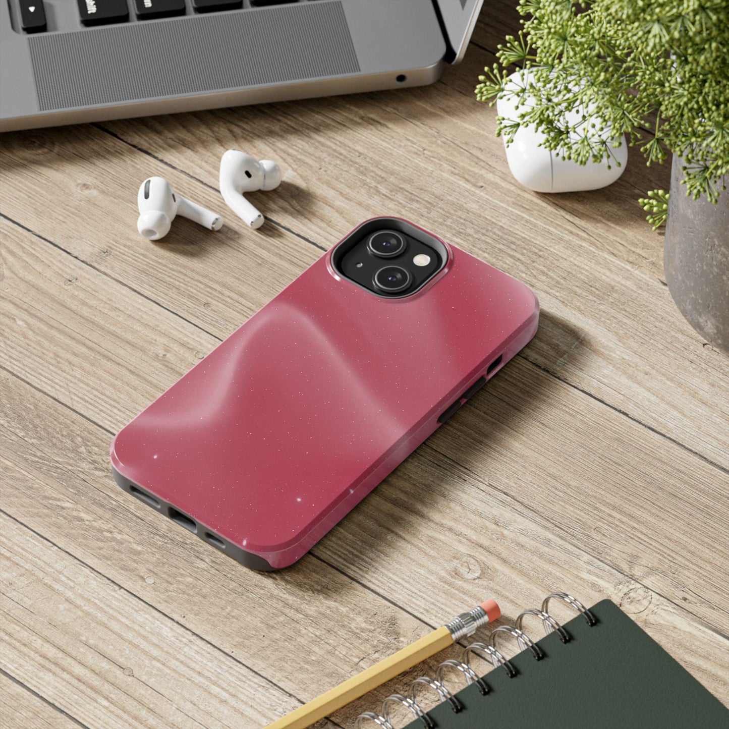 Pink Lipgloss - Protective Phone Case
