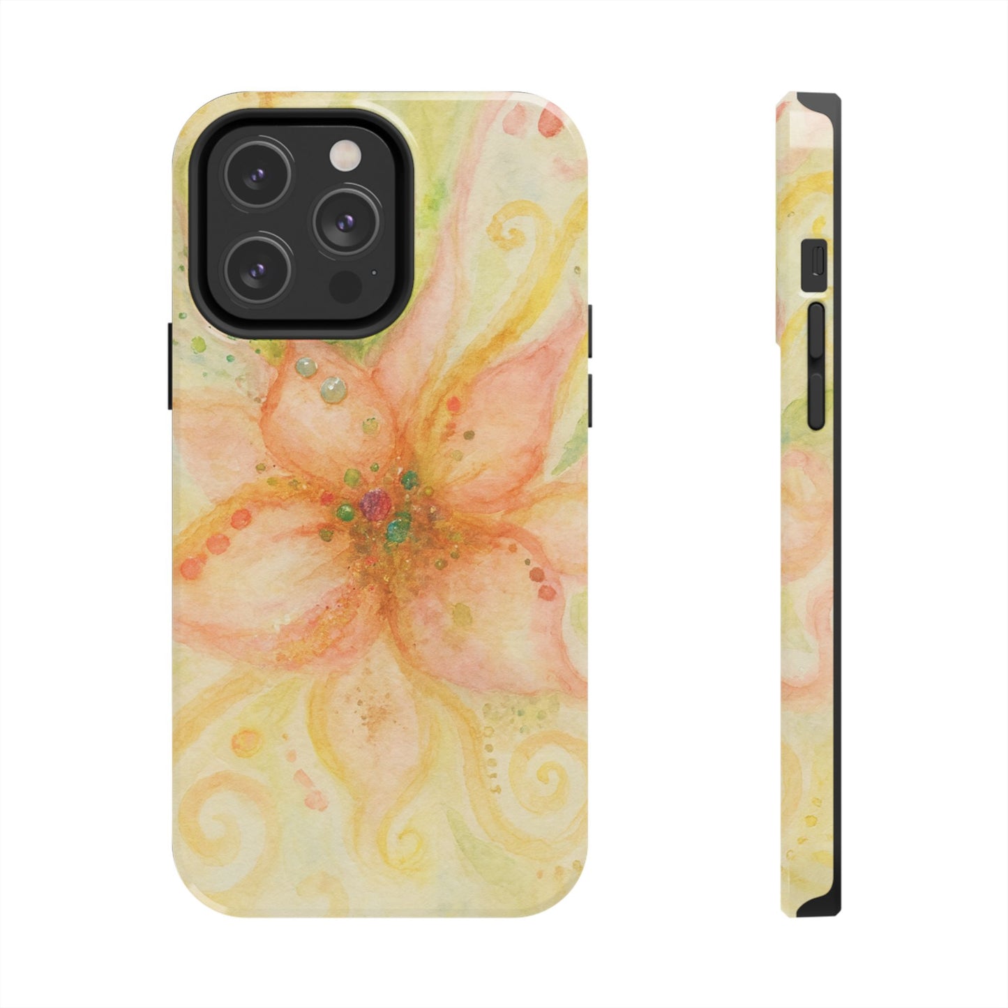 Shimmery Flower - Protective Phone Case