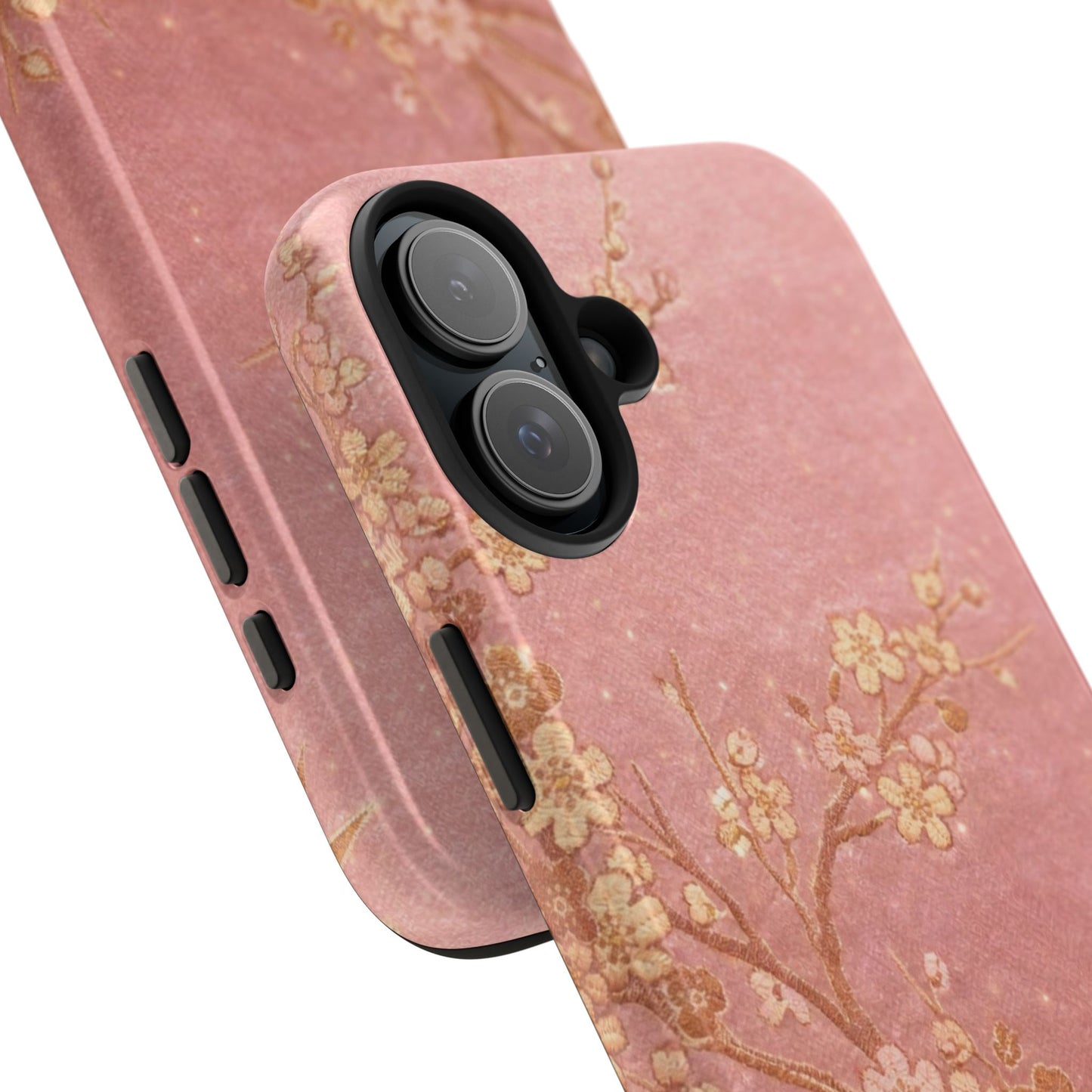 Pink Gold Cherry Blossom - Protective Phone Case