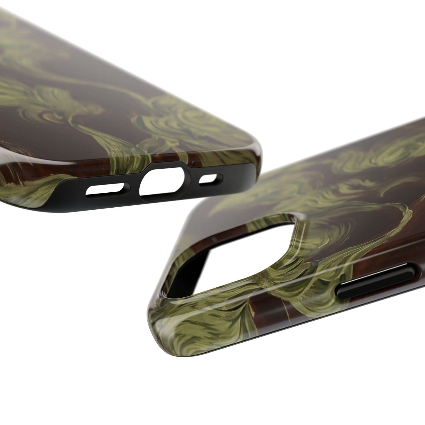 Magnolia Stained Glass - Protective Phone Case