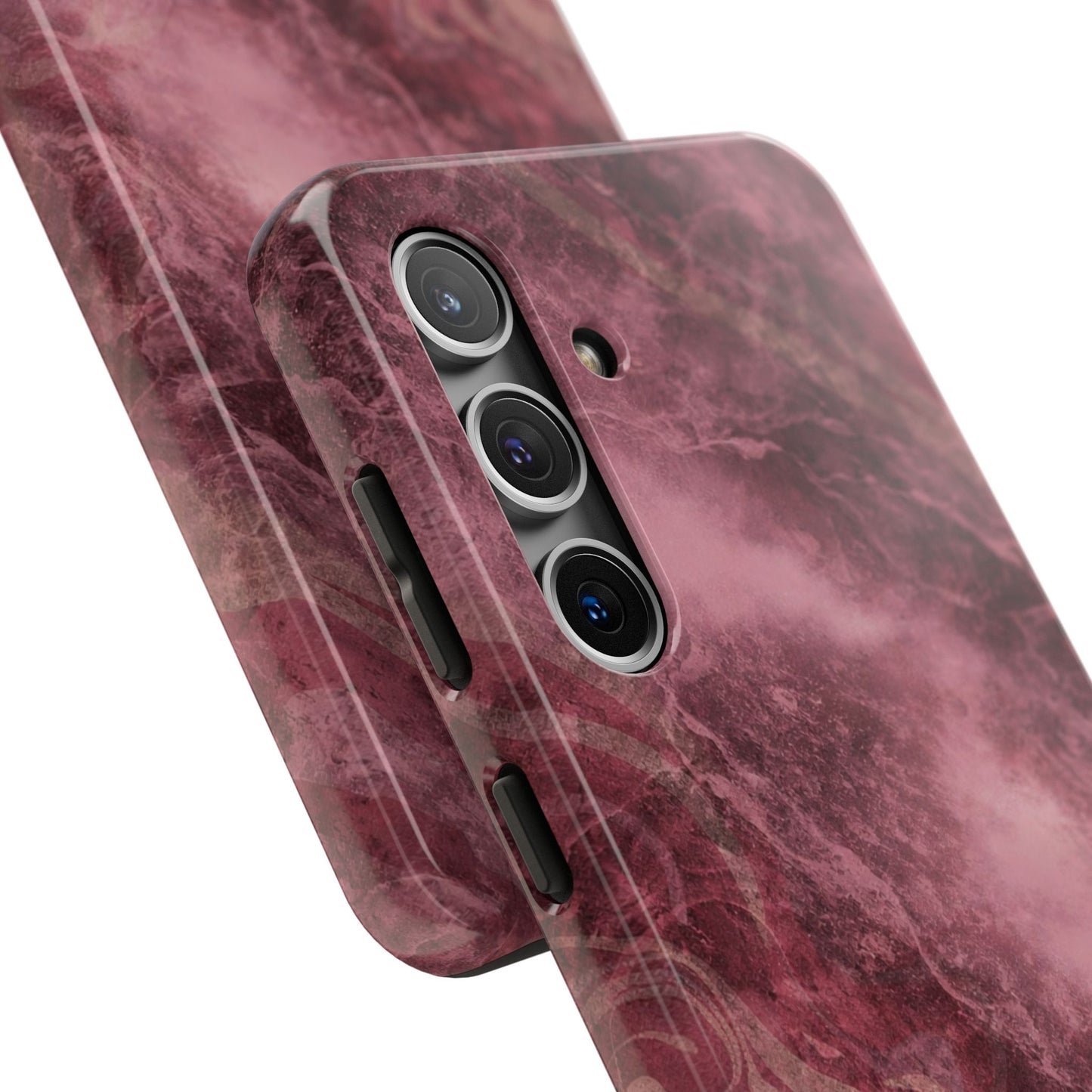 Marble Magenta - Protective Phone Case